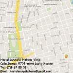 Hostel Mango Habana Vieja - Map
